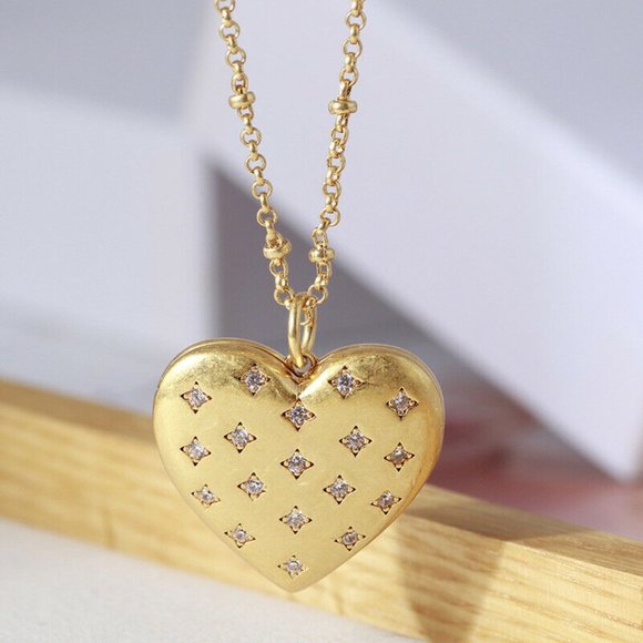 Kate Spade My Precious Heart Crystal Necklace SET - Picture 5 of 10